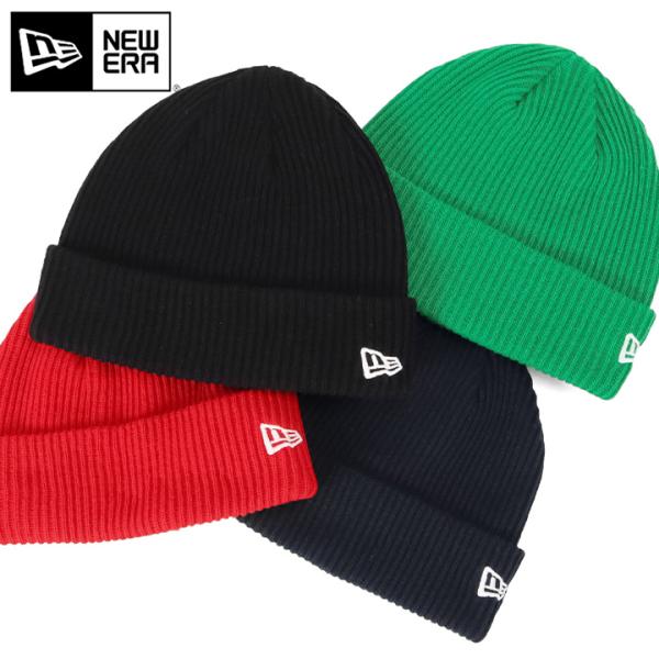 ニューエラ カフ ニット帽 リブ