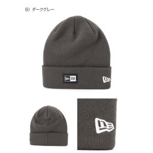 ニューエラ ボックスロゴ カフ ニット帽の詳細画像3
