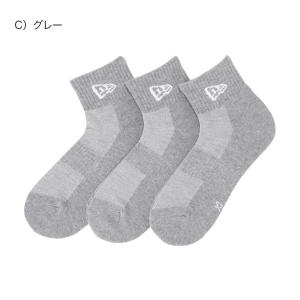 ニューエラ 靴下 アンクル 3ペアの詳細画像4