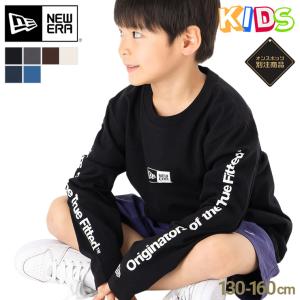 ニューエラキッズ 長袖Tシャツ 袖ロゴ ONSPOTZ別注