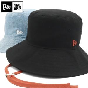 ニューエラレディース バケットハット ドローコード 無地