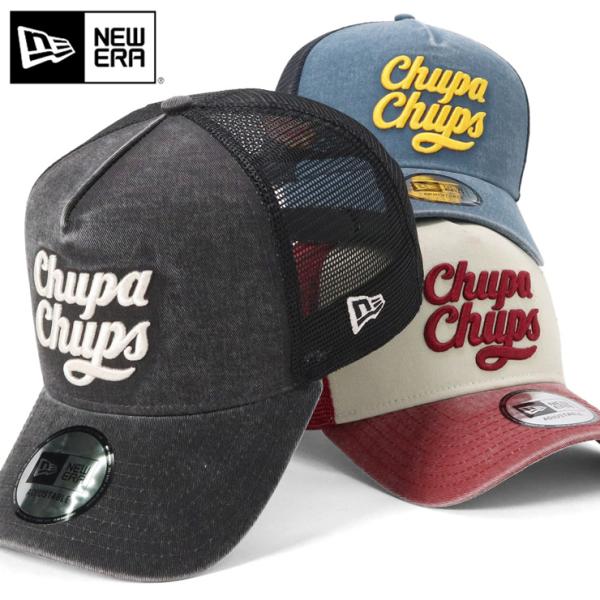 ニューエラ メッシュキャップ 9FORTYA-FRAME チュッパチャップスコラボ
