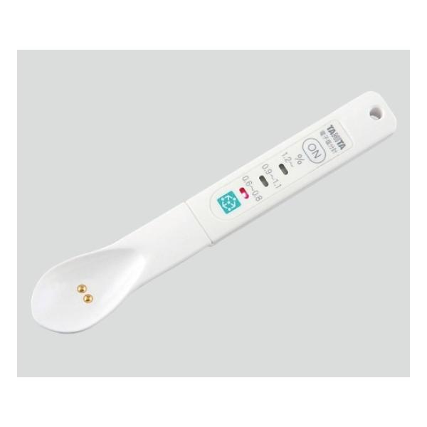 TANITA 塩分計 しおみスプーン | タニタ 高血圧 食事 減塩 塩分摂取量 塩分濃度計 塩分量...