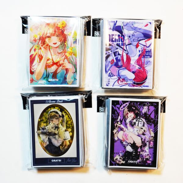 GRATS グラッツ 　クリエイターズシリーズ　スリーブ 堀愛里　ゑいた　雀白なずな　りたお