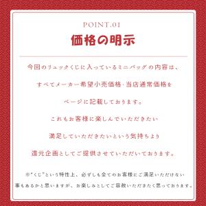 リュック 通学 くじ ミニバッグ くじ ガチャ...の詳細画像3