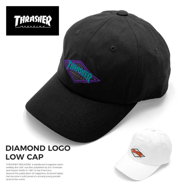 スラッシャー THRASHER cap 帽子 キャップ メンズ レディース ダイヤモンド DIAMO...