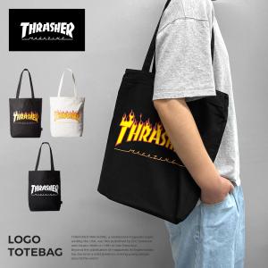 THRASHER スラッシャー トートバッグ メンズ レディース エコバッグ マグロゴ MAG バッグ スケート スケーター
