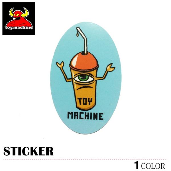 【ゆうパケット送料180円】 トイマシーン ステッカー TOY MACHINE シール スケート ひ...