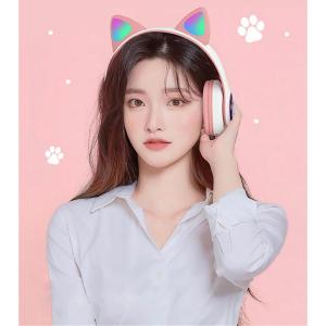 ネコ耳ヘッドホン 猫耳ヘッドフォン ゲーミング...の詳細画像3