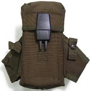 MILITARY 実物 USED 米軍 M-16 30連 マガジンポーチ OD 小物