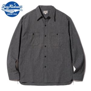 Buzz Rickson's バズリクソンズ コットンコバートワークシャツ S BUZZ RICKSON'S バズリクソンズ【BUZZ RICKSON'S】COTTON COVERT WORK