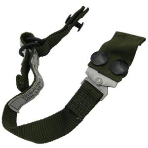 US（米軍放出品）SPH-4 CHIN STRAP ASSEMBLY OD チンストラップ（アゴヒも）アッセンブリー