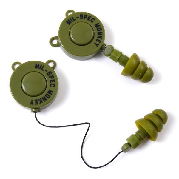MSM（ミルスペックモンキー）Retracto-Plugs [巻き取り式イヤープラグ(耳栓)][耳栓...