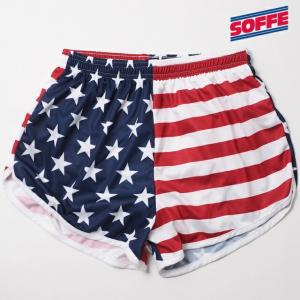 SOFFE（ソフィー）US FLAG MENS FREEDOM SHORT [1020MU][米国旗]｜captaintoms