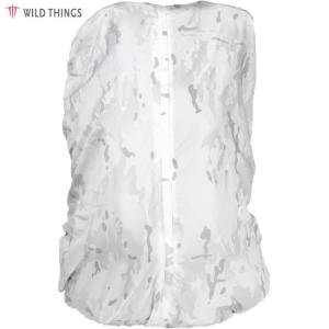 Wildthings Tactical（ワイルドシングス タクティカル）White Out Overwhites Pack Cover [Lサイズ][Multicam Alpine][冬季迷彩用パックカバー]｜captaintoms