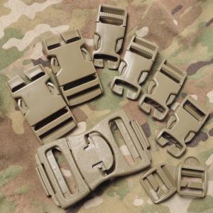 US（米軍放出品）バックルリペアキット 9ピースセット [OCP Multicam][Buckle Set]｜captaintoms