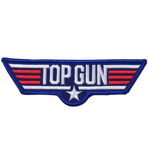 Military Patch（ミリタリーパッチ）TOP GUN フルカラー [フック付き]