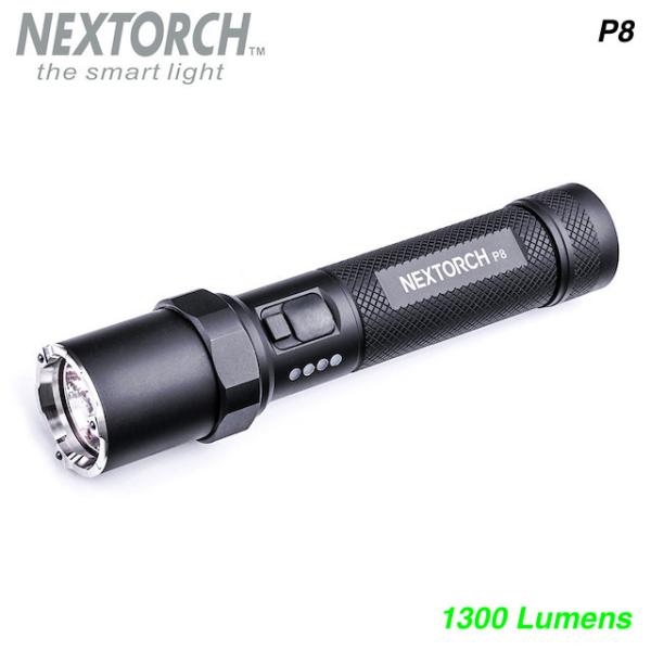 NEXTORCH（ネクストーチ）P8 Flashlight [充電式フラッシュライト][3段階調光＋...