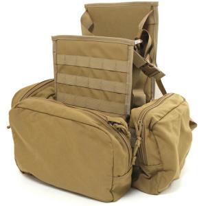 US（米軍放出品）Standard Vehicle Medical Support Kit [SVMK][Coyote][スタンダードビークルメディカルキット][折りたたみ担架用キャリア]｜captaintoms