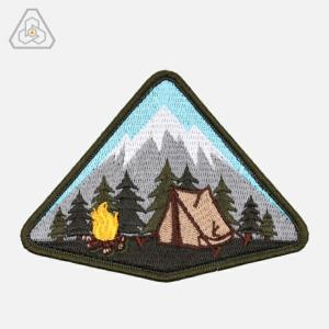 PROMETHEUS DESIGN WERX (プロメテウスデザインワークス)  PDW Mountain Camp v4 Morale Patch [フック付き]｜captaintoms