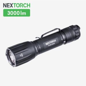 NEXTORCH（ネクストーチ）TA30C MAX Flashlight [3000ルーメン/3段階調光＋ストロボ点灯フラッシュライト][CR123Ax2本 / 21700リチウムイオン電池使用]｜captaintoms