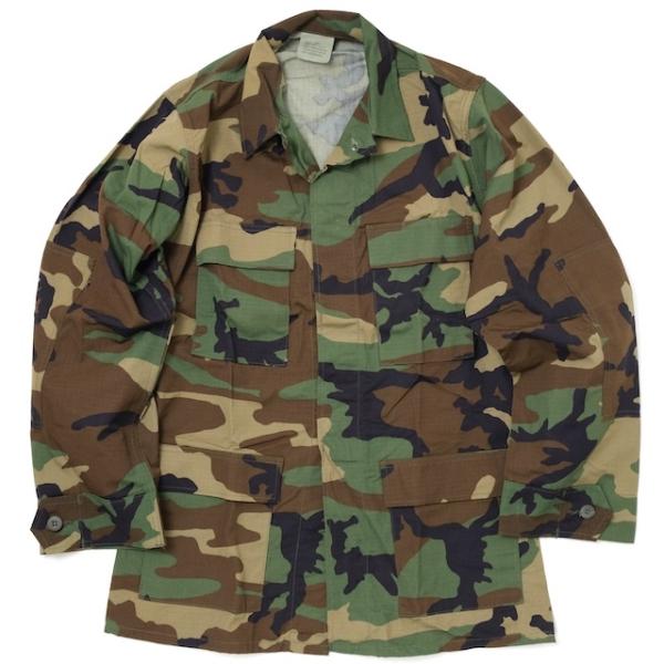 US（米軍放出品）BDU ジャケット ウッドランド リップストップ [未使用品]