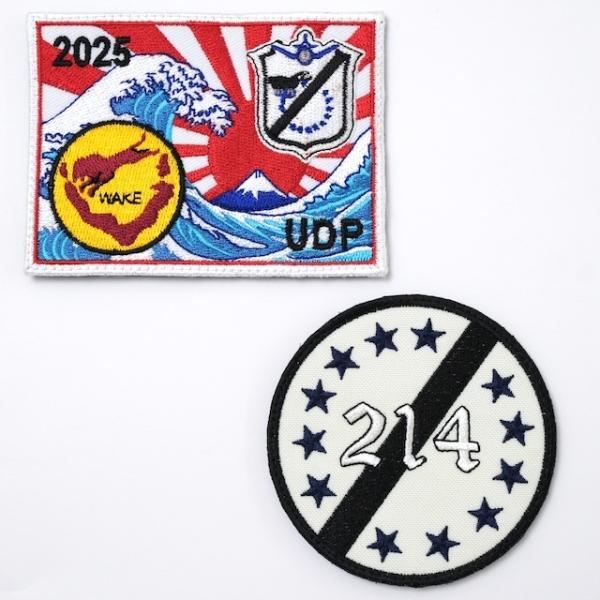 Military Patch（ミリタリーパッチ）USMC VMFA-214 2025 UDP 2枚セ...