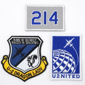 Military Patch（ミリタリーパッチ）375TH GLD 2枚セット [フック付き