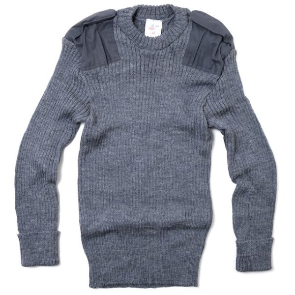 KEMPTON（ケンプトン）Woolly Pully クルーネックセーター [グレーミックス]