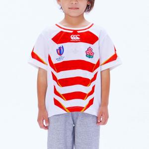 CANTERBURY カンタベリー RWC2023 ジャパン レプリカ ジャージ ホーム キッズ ジュニア ラグビージャージ ラグビー 子供用 日本代表 RGJ33982WC｜capweb