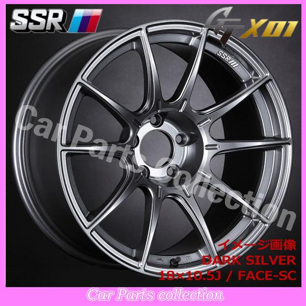 19インチ 8.5J 5H/P.C.D 114.3 FACE:SMI INSET:38 SSR GT...