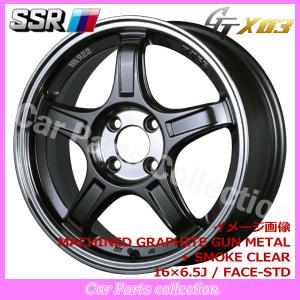 SSR SSR GTX01 16インチ 5.5J 4H100 +45 ダークシルバー アルミ