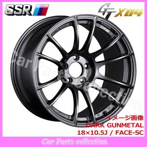 SSR 18インチ 8.5J 5H/P.C.D 100 FACE:SMI INSET:44 SSR GT X04 ダーク