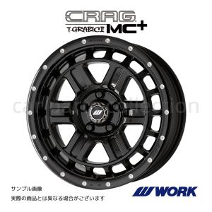 WORK 15インチ 5.0J +45 4H/100 WORK ホイール CRAG T-GRABIC2 MC+