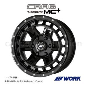 WORK 15インチ 5.0J +45 4H/100 WORK ホイール CRAG T-GRABIC2 MC+