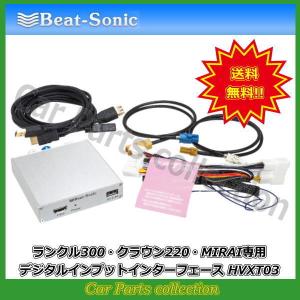 ビートソニック Beat-Sonic クラウン220系(R02/11〜)用デジタルインプットインターフェース HVXT03 送料無料｜car-cpc