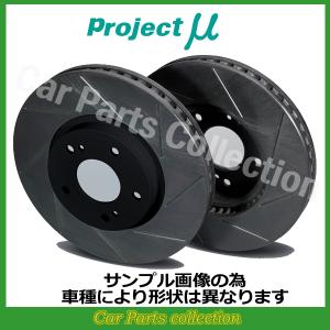 レクサス IS-F USE20 (07/12〜14/05) プロジェクトミュー ブレーキローター SCR Black フロント1セット SCRT071BK(要詳細確認)｜car parts collection