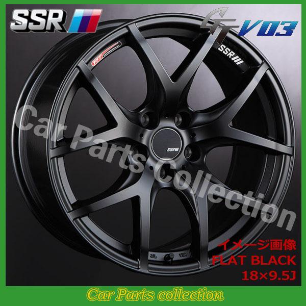 17インチ 7.0J 5H/P.C.D 114.3 INSET:42 SSR GT V03 フラット...