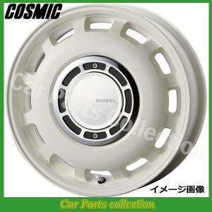 X-BLOODディーゼル15インチ6Jインセット32 PCD98-4H☆ミスティックホワイト☆フィアット500に！ 15インチ 6.0J +32 4H P.C.D.100 (67φ) コスミック ホイール X BLOOD