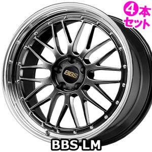 BBS LM風 19インチ　114.3 BBS (4本価格) 19インチ 8.5J 5/114.3 LM (DB-BKBD) ホイール 4本
