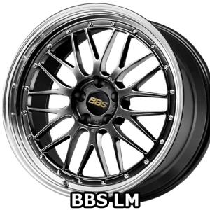 BBS (1本価格) 18インチ 9.5J 5/114.3 BBS LM (DB-BKBD) ホイール 1本