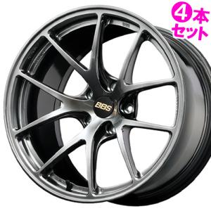 (在庫有/1台分)(4本特価) 18×8.0J +45 5/114.3 RI-A (RI-A032 DB) BBS 18インチ ホイール4本セット｜car-mania