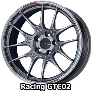 (1本価格) 17インチ 7.5J 5/100 エンケイ レーシング GTC02 (HS) ホイール 1本｜car-mania