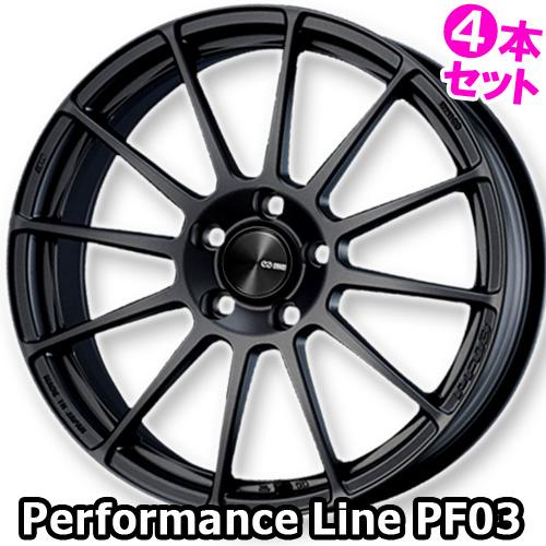 (4本価格) 18インチ 7.5J 5/114.3 エンケイ パフォーマンスライン PF03 (MD...