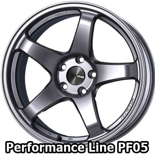 (1本価格) 18インチ 10.5J 5/114.3 エンケイ パフォーマンスライン PF05 (D...