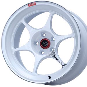 (1本価格) 15インチ 8.0J 4/100 エンケイ パフォーマンスライン PF06 (M/W) ホイール 1本｜car-mania