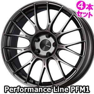 (4本価格) 16インチ 6.5J 4/100 エンケイ パフォーマンスライン PFM1 (DS) ホイール 4本セット｜car-mania