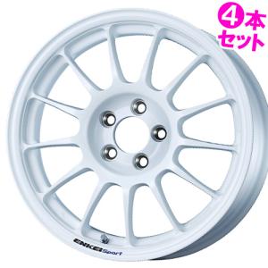 (4本価格) 15インチ 6.5J 4/100 エンケイ エンケイスポーツ RC-T5 (W) ホイール 4本セット｜car-mania