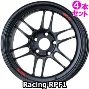 (4本価格) 15インチ 7.0JJ 4/100 エンケイ レーシング RPF1 (MBK) ホイール 4本セット｜car-mania