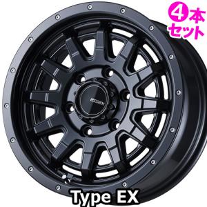 (4本特価) 16×6.5J +38 6/139.7 タイプ EX (ASB) エセックス 16インチ ホイール4本セット ESSEX Type EX｜car-mania